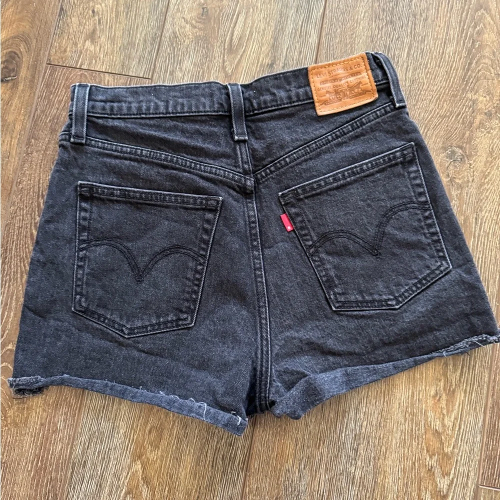 Levi’s premium Black and Light Blue Denim Shorts 3 pair - Picture 5 of 14